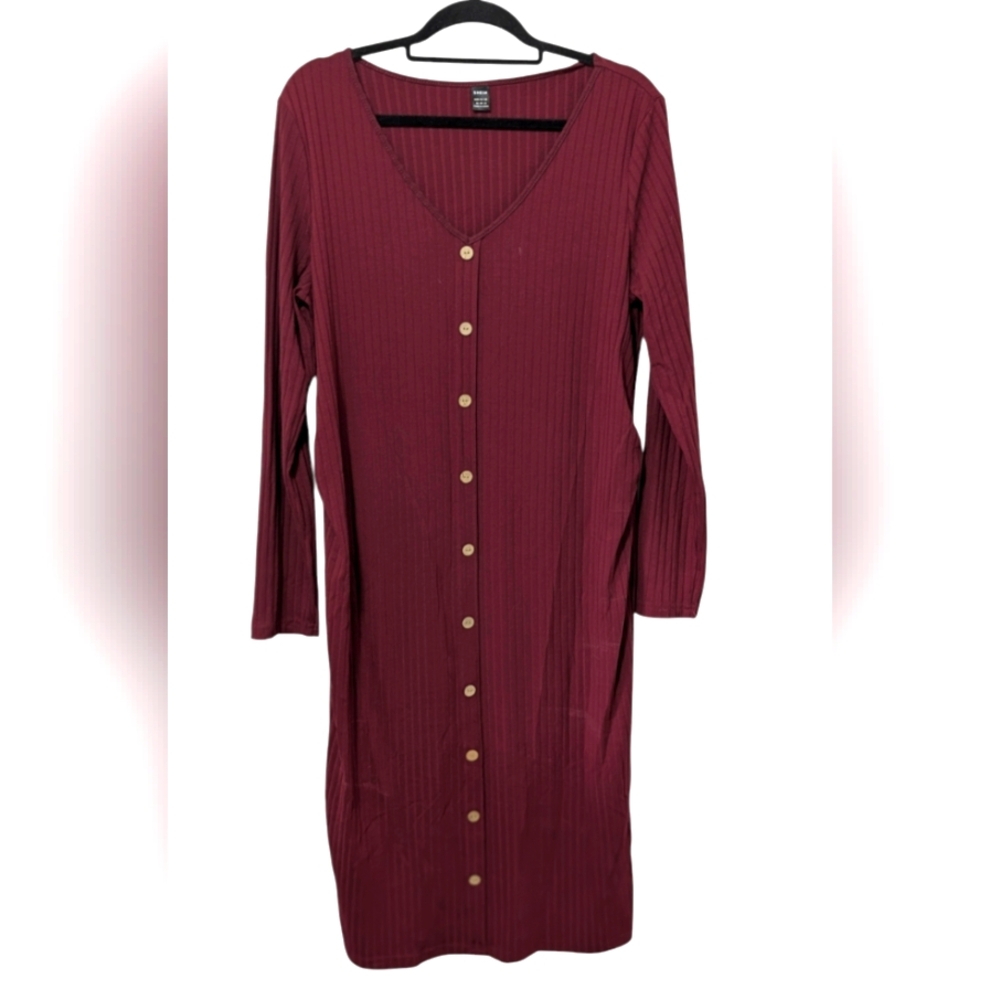 Maternity long sleeve bodycon dress size xl